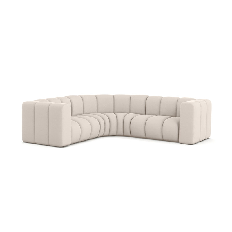 3 Seater Velvet Sectional