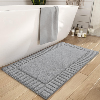 Kaziyah Microfiber Bath Rug