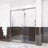 Aluminum Frame Double Sliding Shower Door-114615201