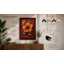 Golden Hibiscus in Bloom Botanical - Framed Print-1742782052-1742782051