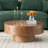 31.49" MDF Round Coffee Table-616272646