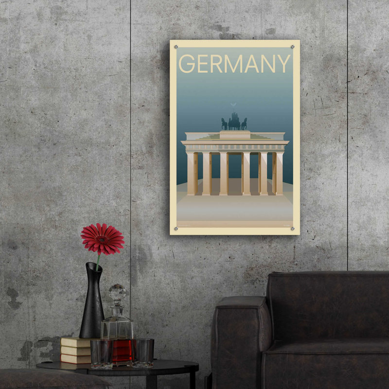Allemagne par Incado, impression sans cadre, H 36 po x l 24 po x P 0,2 po