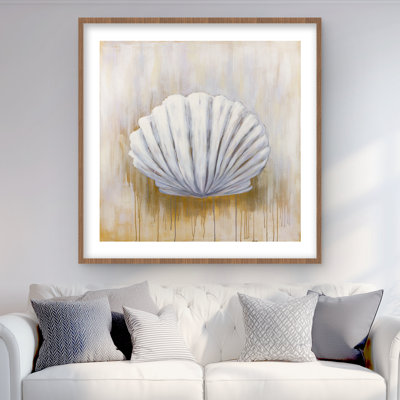 Feston Shell - Contemporary Aquatic Animals Framed Print