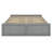 Wood Platform Bed Frame With Drawers