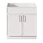 Base de meuble-lavabo sur pied simple 30 po avec meuble-lavabo sans comptoir-128899534-128899530