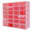 Boîte de rangement 24 paires de chaussures empilables (ensemble de 24)-2098256832