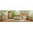 Bed Frame with LED Lights, Modern Wooden Corrugated Curved Lines,Convex Groove Board Design-1987068617-1987068630