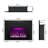 Aeric Electric Fireplace Insert With Trim Kit-102361416