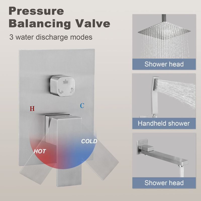 Diverter Accent, Brushed Nickel