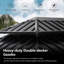 Pavillon de jardin en aluminium avec double toit-94229776