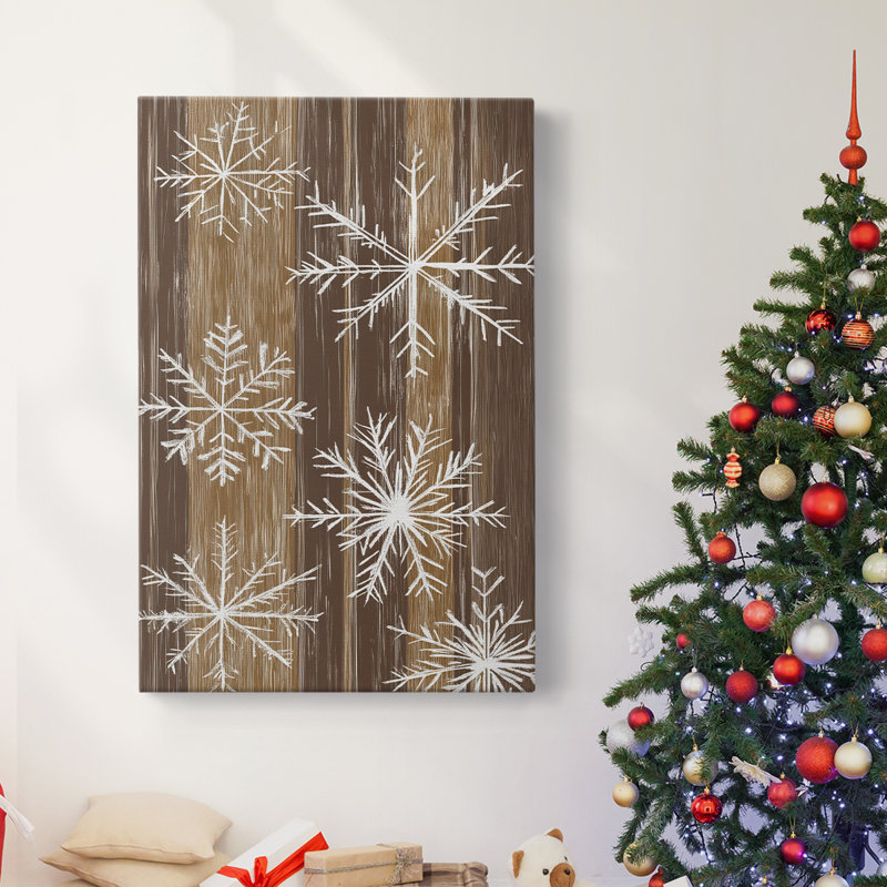 Art des Fêtes de Noël - Toile tendue avec châssis XXIV, H 12 po x l 8 po