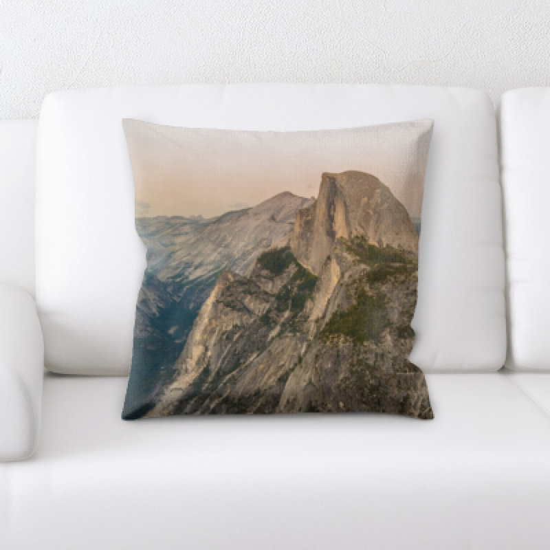 Microsuede Throw Pillow