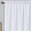 LINEN LOOK VOILE SINGLE PANEL Kathee Pencil Pleat Sheer Single Curtain-107196110