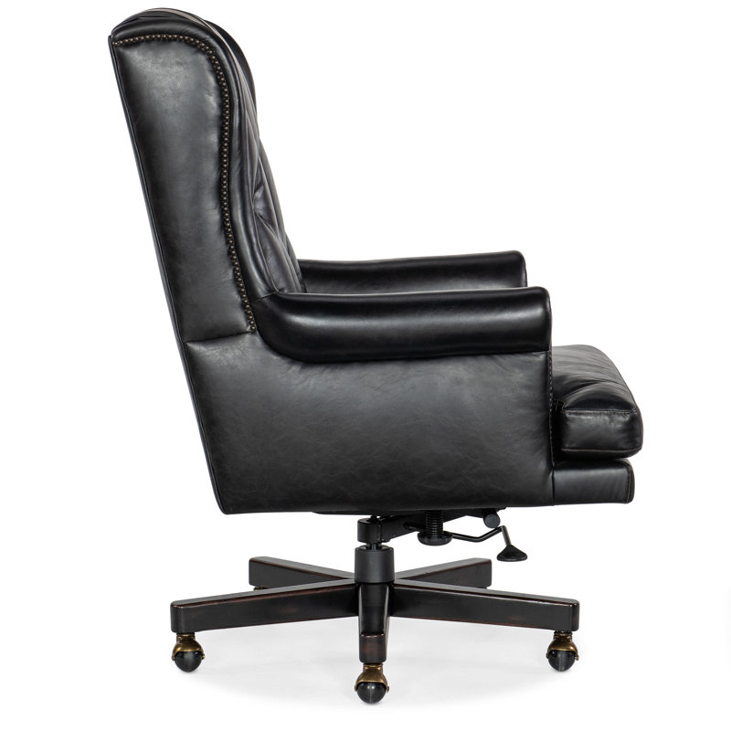 Charleston Leather Swivel Executive Chair