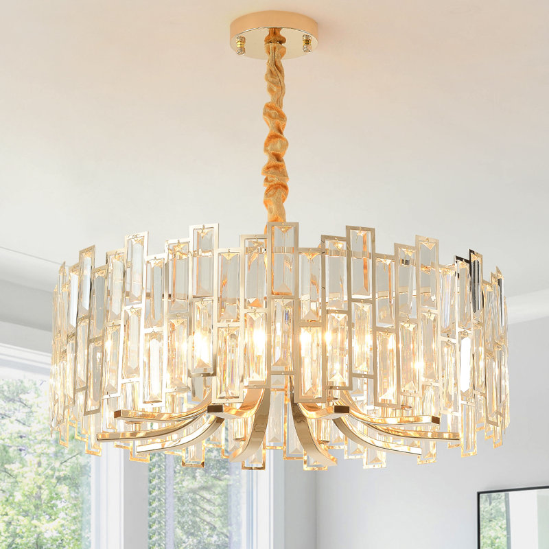 10 - Light Crystal Chandelier