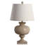 Lampe de table brune 31 po Manlius