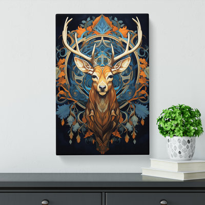Deer - Wrapped Canvas