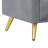 Upholstered Wooden Nightstand Bedside Table With Drawers