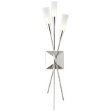 Chapman & Myers Stellar Triple Tail Sconce