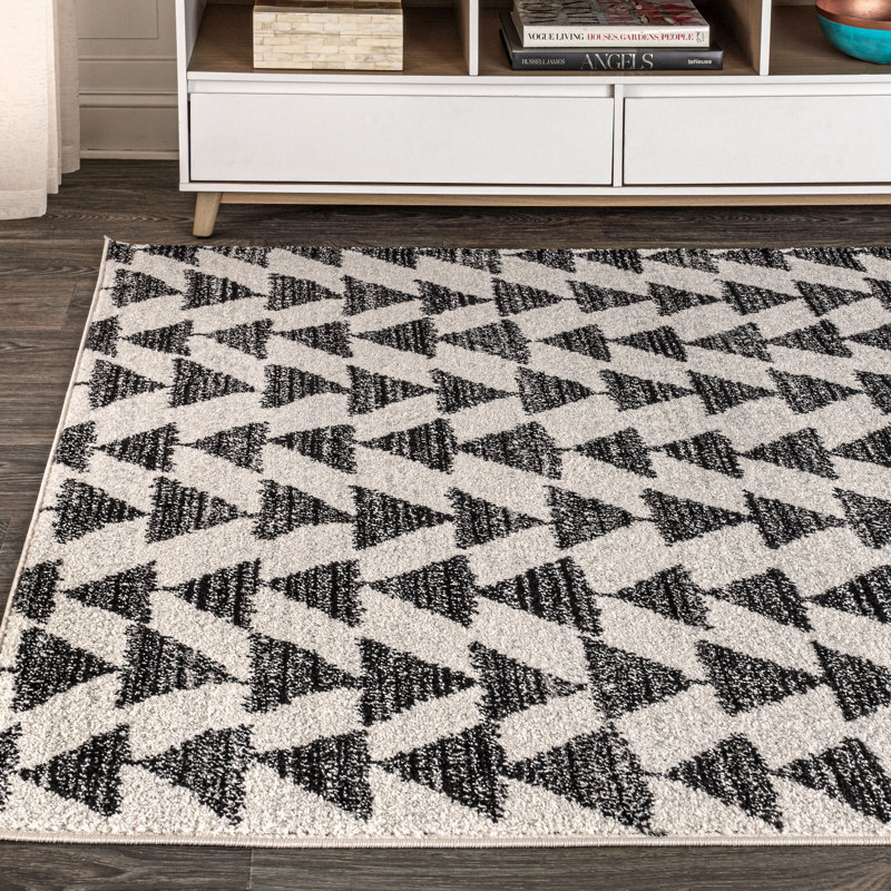 Geometric Area Rug, Rectangle 160cm  x 231cm