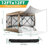 12x12 Pop up Gazebo Screen House Tent for Camping(Upgraded Strut version）)-105587600
