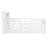 White Twin Platform Bed With Led Illumination, Multi-Functional Headboard, Guardrail And 2 Drawer Shelves In Finish Size Wood Built-In Led, Functional Compartments-1710237708