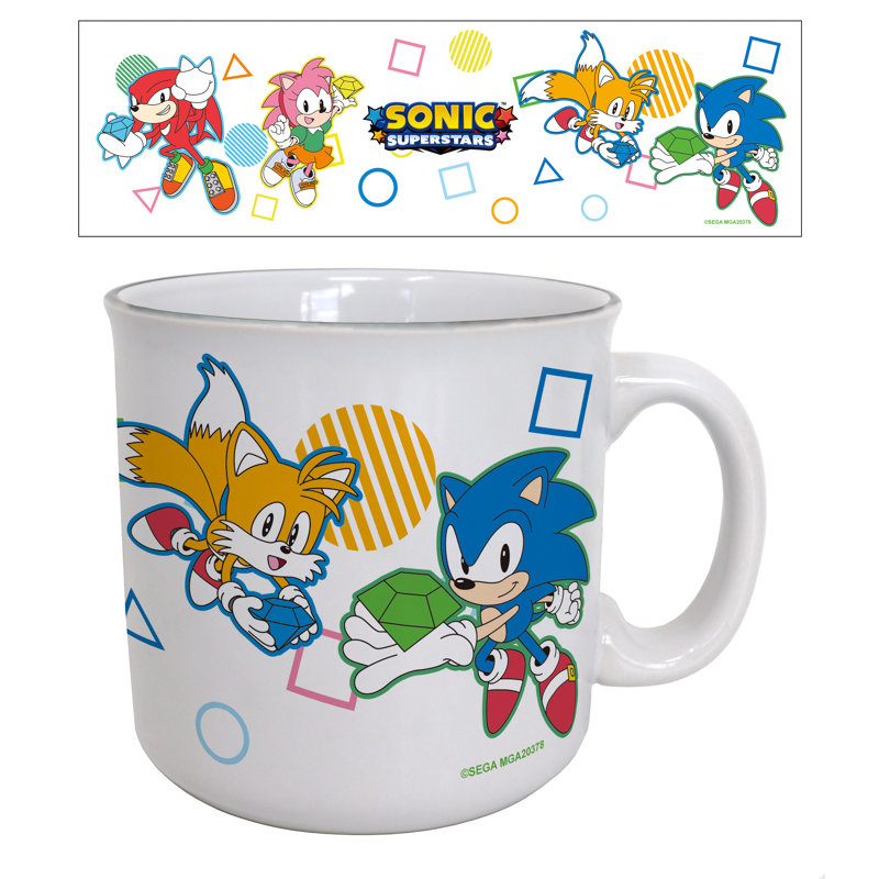 Sonic Superstars - Retro Vibes 20oz. Camper Mug