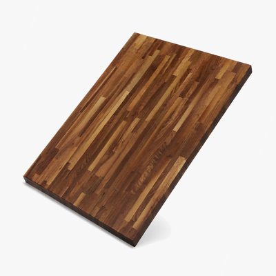 CONSDAN Butcher Block Counter Top, Solid Walnut Hardwood Countertop, Table Top, 36'' W