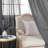 Gathered Linen-Textured Grommet Semi-Sheer Curtains-1476557345-1476557372