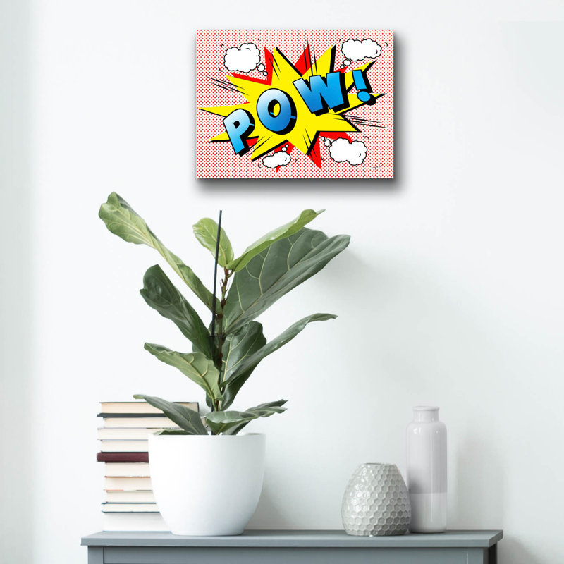 "Pow 2" par Mark Ashkenazi, H 12 po x l 16 po x P 0,13 po