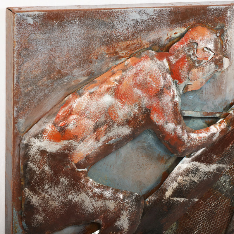 'Race Day' Painting Print on Metal