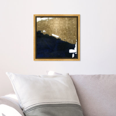 «Abstract Ocean Ocean Night Textures», reproduction d'art graphique