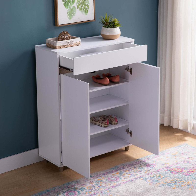 Armoire de rangement pour huit paires de chaussures