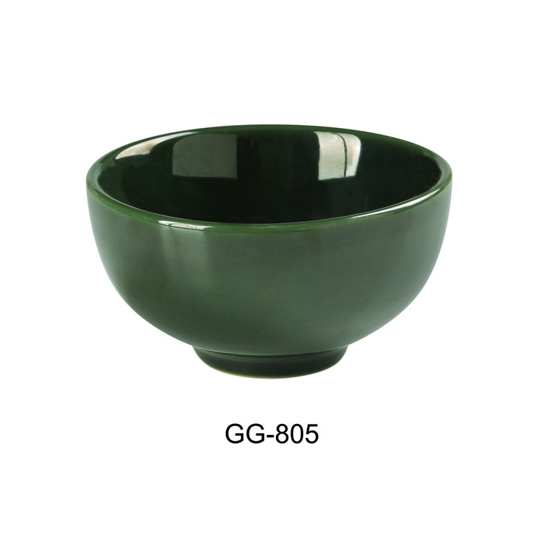 Plat à fruits / sauces Yanco GG-805 Green Gem