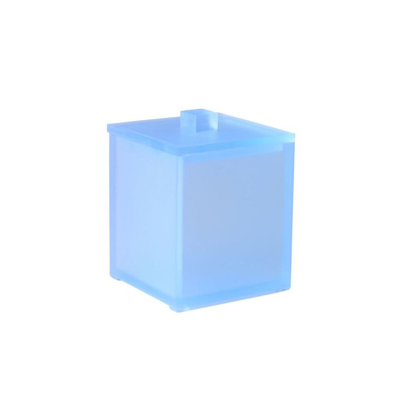 Bathroom Storage Container, Frosted Sky