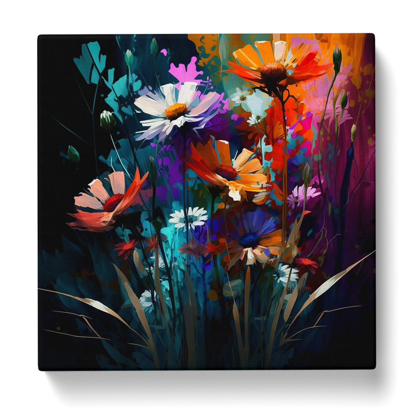 Modern Wall Art - Wrapped Canvas - Framed Print