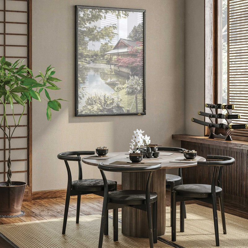 Wide Stranded Boxweave Paperweave Wallpaper, Beige