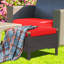 Repose-pieds d'extérieur avec coussin Ansby-403637615