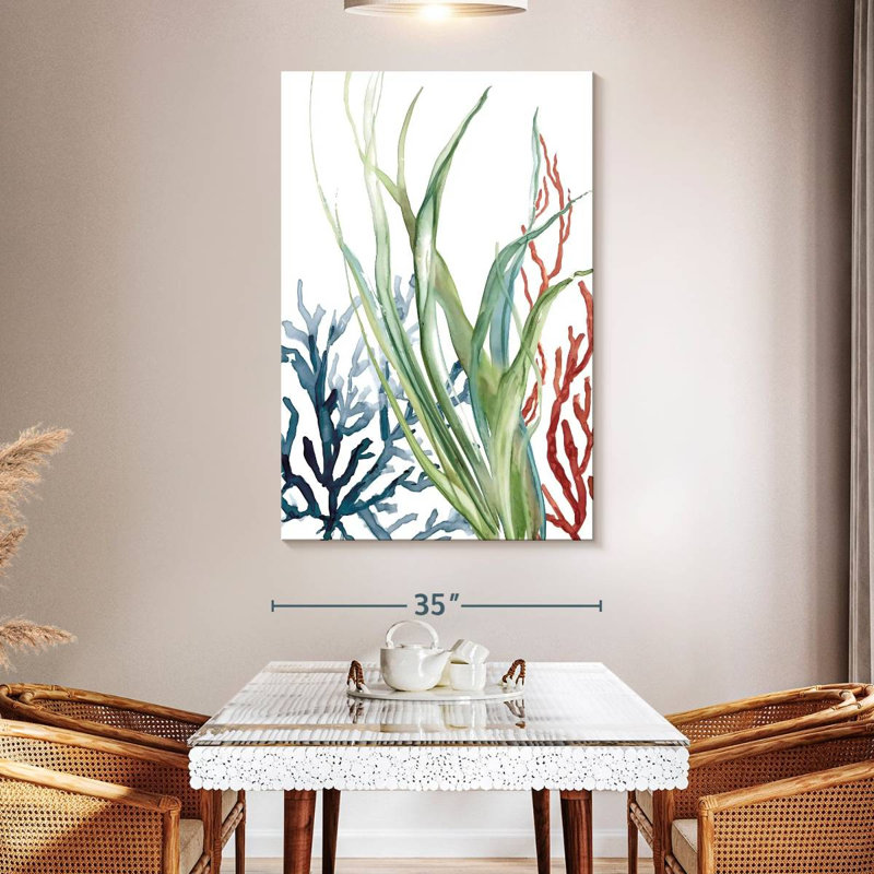 Brampt Ocean Garden II, 51" H x 34" W