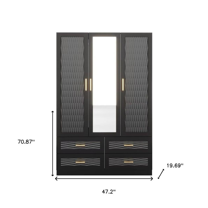 Commode combinée 71 po