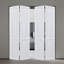 Porte double pliante moderne à double épaisseur 3/4 po 36 po x 84 po avec ensemble de quincaillerie-130902083