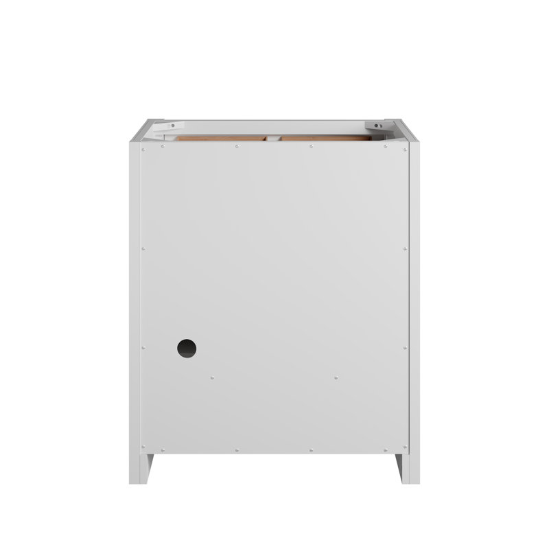 Bellshire 30" W Single Vanity Cabinet, Bright White, 30"