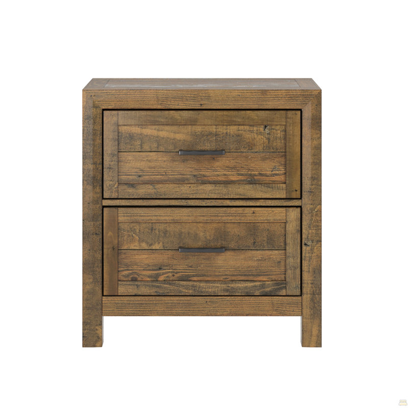 Table de chevet 2 tiroirs
