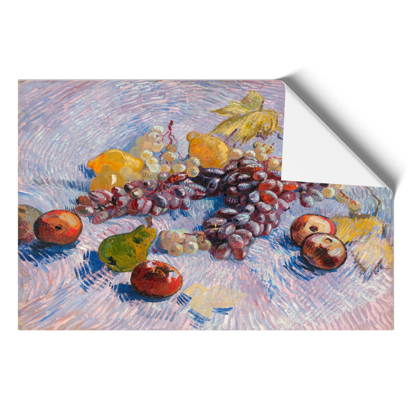 Fruit by Vincent van Gogh - Frameless Print, 21cm H x 30cm W x 0.1cm D
