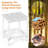 Tipping Acacia Outdoor Adirondack Chair With Table-1905922279