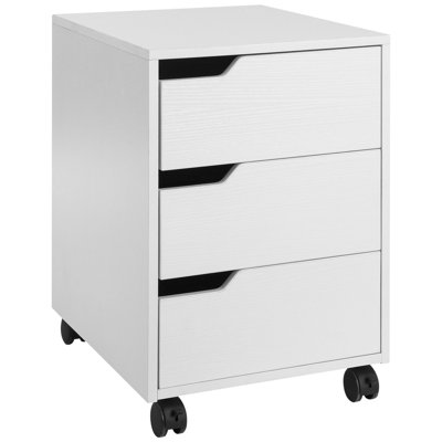 Paighton 40cm Wide 3 -Drawer File Cabinet