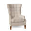 Gallin Leather Tufted Wingback Chair-1889498985-1889498998