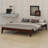 Solid Dry Bamboo Wood Platform Bed Frame-1001630936