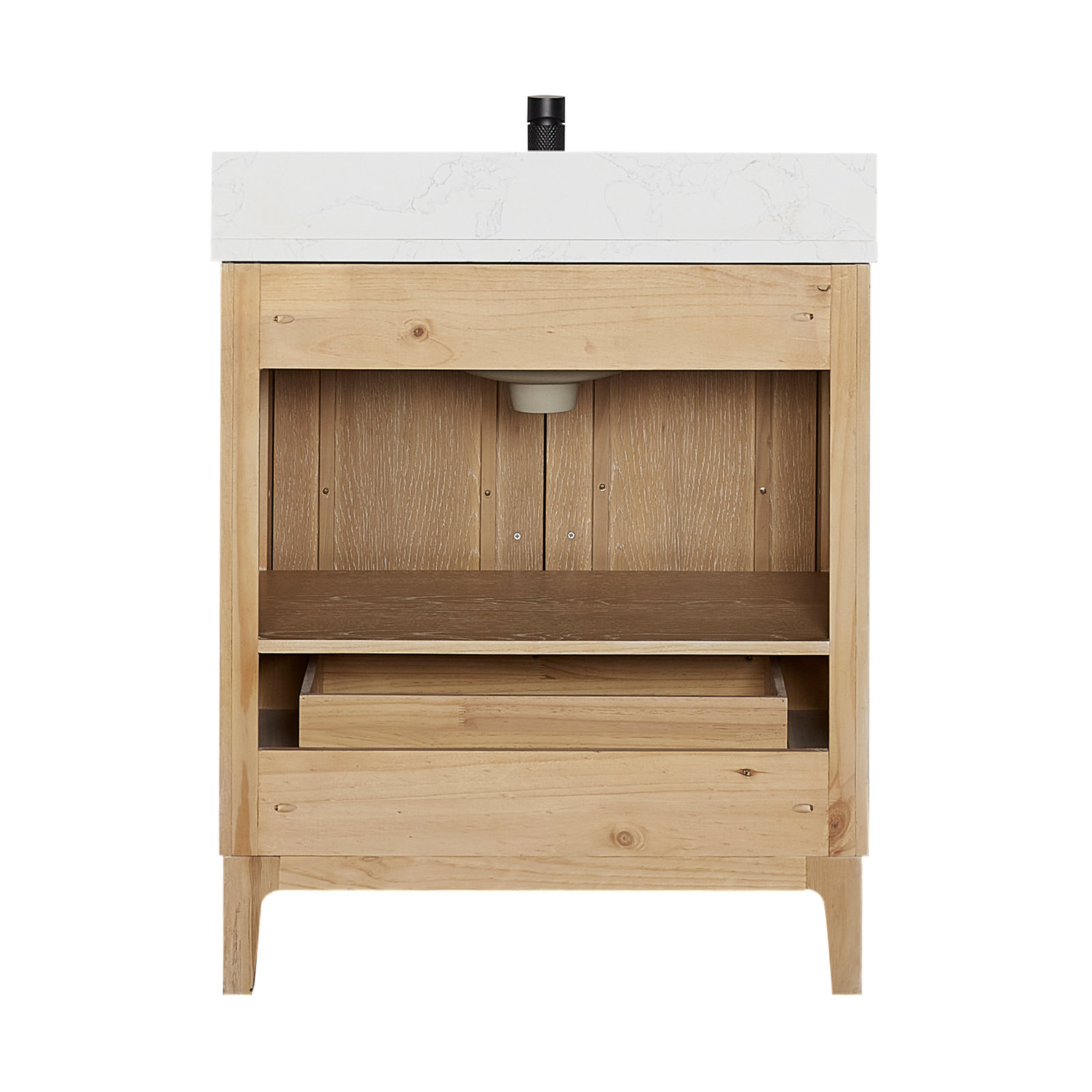 Langosta 30" Single Bathroom Vanity, Washed Ash Gray