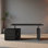 Height-adjustable desk computer table